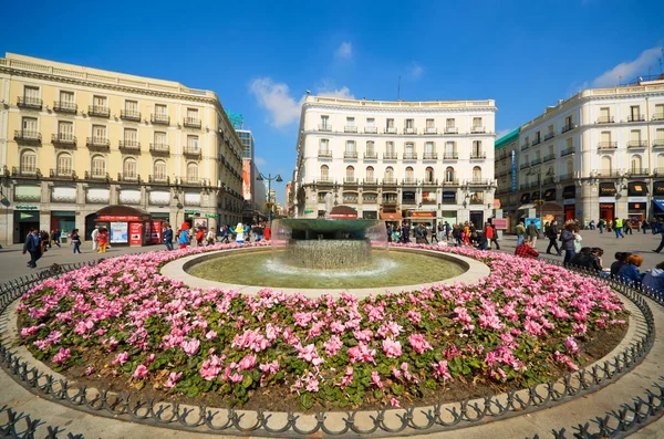 Náměstí Puerta del sol — Stock fotografie