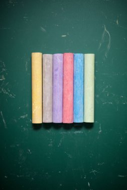 Tebeşir çizimi kavramı.