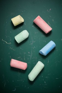 Tebeşir çizimi kavramı.