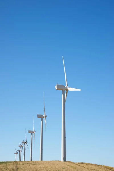 Rüzgar enerjisi kavramı — Stok fotoğraf