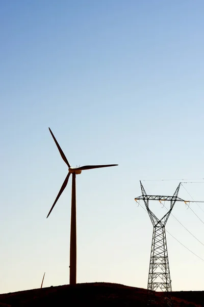 Conceito de energia eólica — Fotografia de Stock