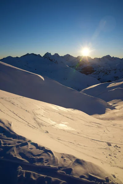 Musim dingin di Pyrenees — Stok Foto