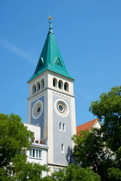 Wieża w Bratysławie — Zdjęcie stockowe