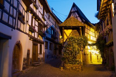 Eguisheim Köyü manzarası