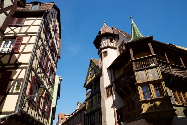 Blick auf das Gebäude in Colmar — Stockfoto