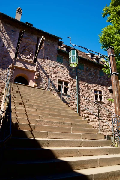 Haut-Koenigsbourg Castle view — Stock Photo, Image