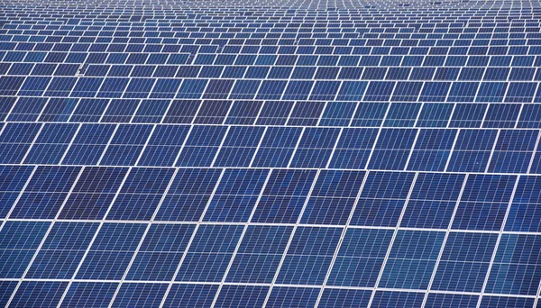Pannelli Fotovoltaici Produzione Energia Elettrica Rinnovabile Provincia Saragozza Aragona Spagna — Foto Stock