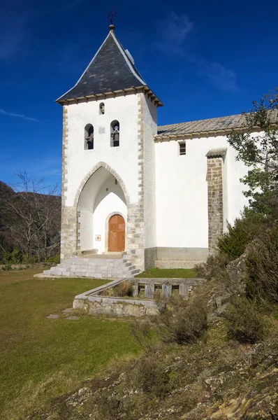 Santa Elena Hermitage Biescas Tena Valley Pireneusok Huesca Tartomány Aragon — Stock Fotó