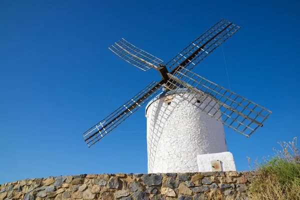 Ανεμόμυλος Στην Consuegra Επαρχία Τολέδο Castilla Mancha Ισπανία — Φωτογραφία Αρχείου