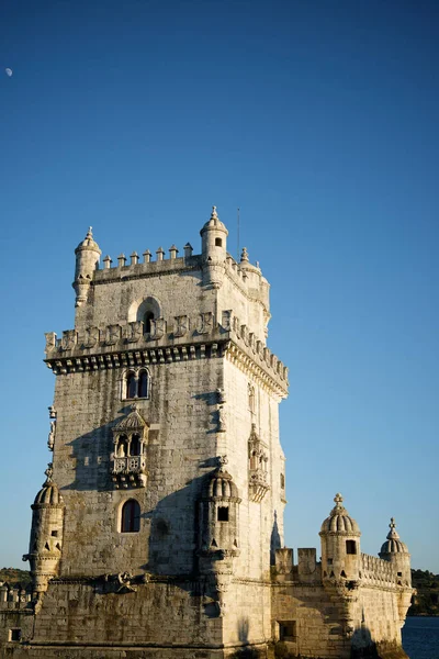 Torre Belem Río Tajo Lisboa Portugal — Foto de Stock