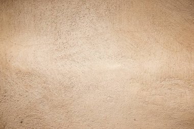 Boş bir duvarın ön görüntüsü.