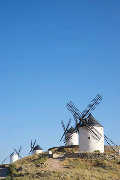 Windmills Consuegra Toledo Province Castilla Mancha Ισπανία — Φωτογραφία Αρχείου