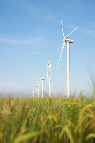 Windkraftanlagen Zur Stromerzeugung Provinz Saragossa Aragon Spanien — Stockfoto