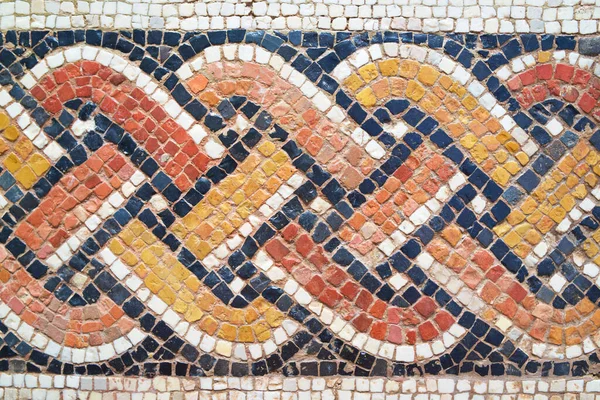 Madrid Spain June 2014 Roman Mosaic Detail National Archaeological Museum — Stock Photo, Image