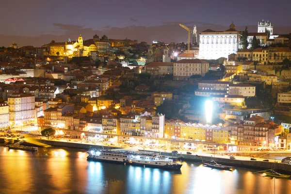 Porto Portugal June 2017 Tourist Boats Moored Harbor — Stock Photo, Image