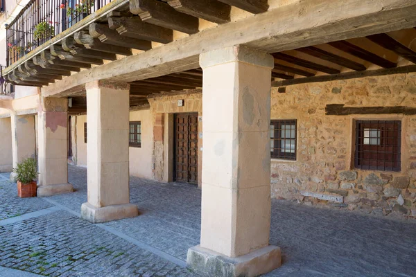 Πρόσοψη Κτιρίου Στην Παλιά Πόλη Medinaceli Επαρχία Soria Castilla Leon — Φωτογραφία Αρχείου