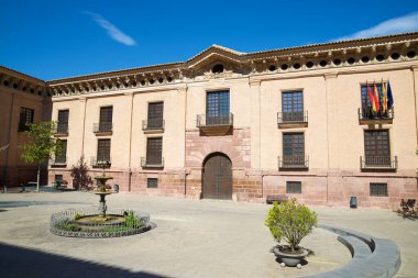 Morata de Jalon 'daki Argillo Kontlarının Sarayı, Zaragoza ili, İspanya' daki Aragon.
