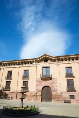 Morata de Jalon 'daki Argillo Kontlarının Sarayı, Zaragoza ili, İspanya' daki Aragon.
