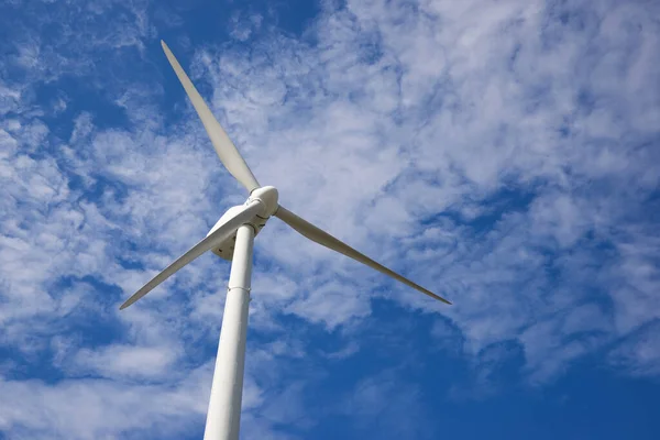 Windmühle Zur Stromerzeugung Provinz Saragossa Aragon Spanien — Stockfoto