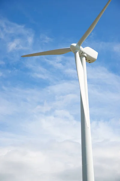 Ветряная Мельница Производства Электроэнергии Провинция Сарагоса Арагон Испании — стоковое фото