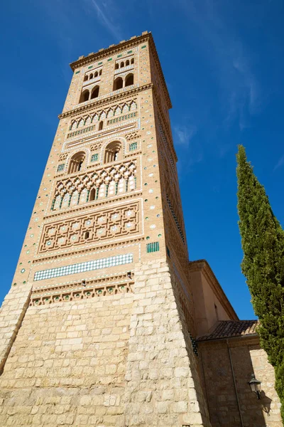 Torre Mudéjar San Martín Ciudad Teruel Aragón España — Foto de Stock