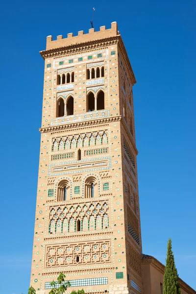 Torre Mudejar San Martin Cidade Teruel Aragão Espanha — Fotografia de Stock