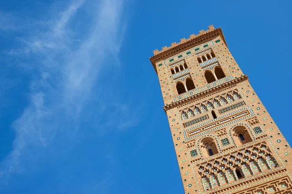 Torre Mudejar San Martin Cidade Teruel Aragão Espanha — Fotografia de Stock