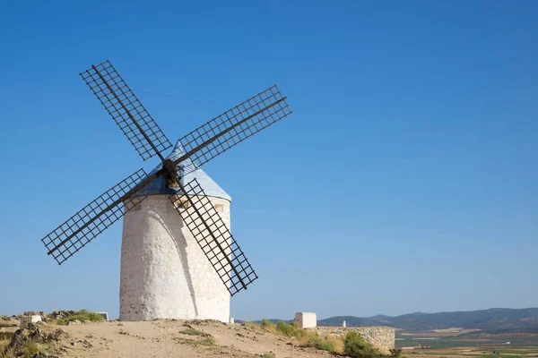 Ветряная Мельница Консуэгре Провинция Толедо Кастилья Манча Испания — стоковое фото