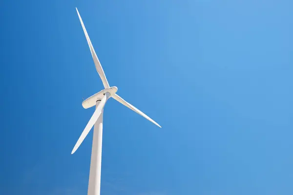 Wind Turbine Electric Power Production Zaragoza Province Aragon Spain — Stock Photo, Image