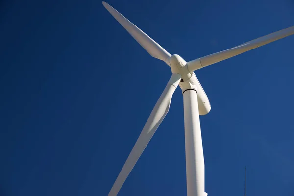 Turbina Eólica Para Producción Energía Eléctrica Provincia Zaragoza Aragón España — Foto de Stock