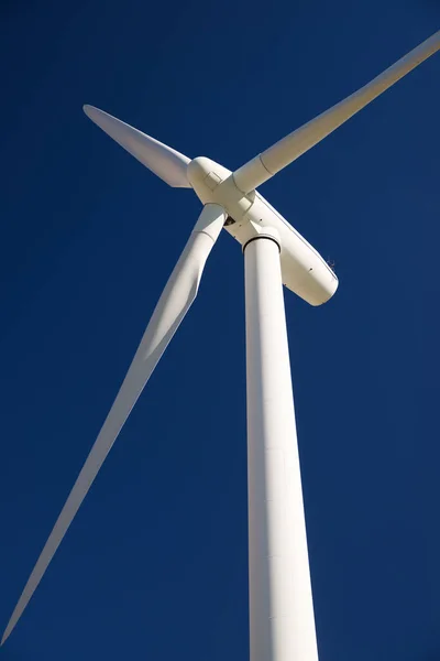 Turbina Eolica Produzione Energia Elettrica Provincia Saragozza Aragona Spagna — Foto Stock