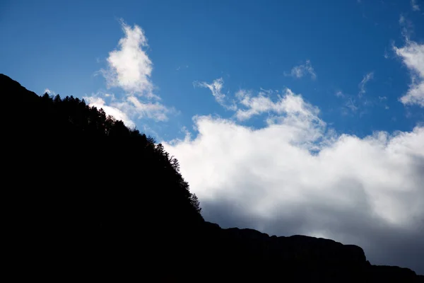 Rocky Wall Pyrenees Ordesa Valley National Park Aragon Huesca Spain — Stock Photo, Image