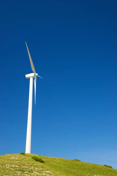 Wind Turbine Electric Power Production Zaragoza Province Aragon Spain — Stock Photo, Image