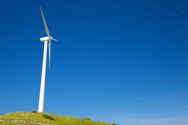 Windkraftanlage Zur Stromerzeugung Provinz Saragossa Aragon Spanien — Stockfoto