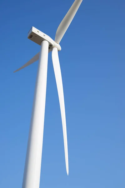 Windkraftanlage Zur Stromerzeugung Provinz Saragossa Aragon Spanien — Stockfoto