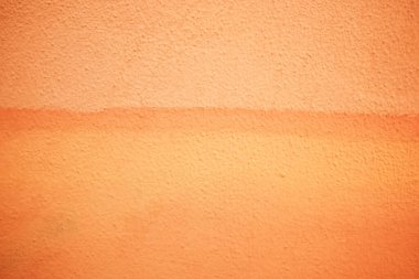 Boş bir duvarın ön görüntüsü.