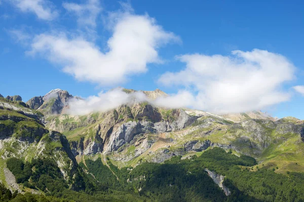 Montagne Nei Pirenei Valle Del Canfranc Aragona Provincia Huesca Spagna — Foto Stock