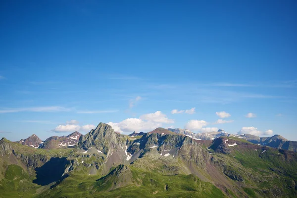 Csúcsok Pireneusokban Canfranc Völgy Huesca Tartományban Spanyolországban — Stock Fotó