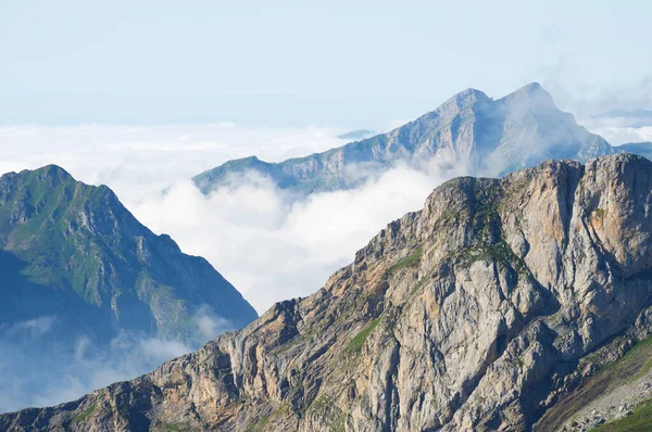 Cime Dei Pirenei Valle Dell Ossau Francia — Foto Stock