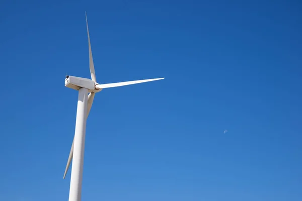 Turbina Eólica Para Producción Energía Eléctrica Provincia Zaragoza Aragón España — Foto de Stock