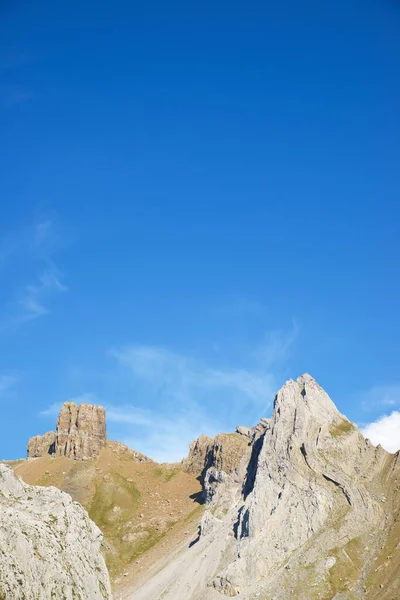 Felsige Berge Aisatal Provinz Huesca Aragon Pyrenäen Spanien — Stockfoto