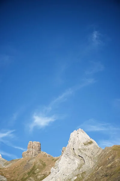 Sziklás Hegyek Aisa Valley Huesca Tartomány Aragon Pireneusok Spanyolország — Stock Fotó