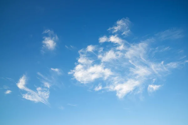 White Clouds Blue Sky Spain — Stock Photo, Image