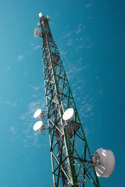 Torre Telecomunicaciones Zaragoza Aragón España — Foto de Stock