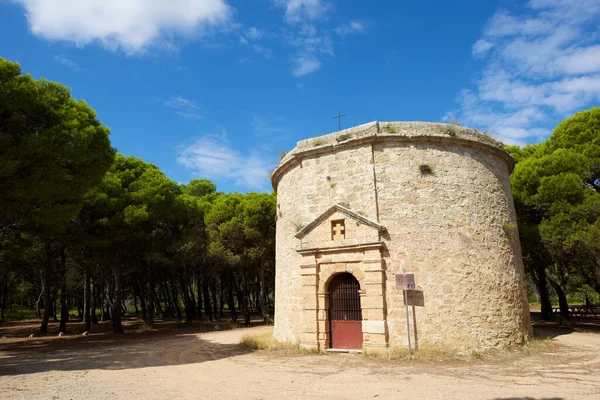 Eremitage Benannt Als Ermita Del Calvario Borja Provinz Zaragoza Aragon — Stockfoto