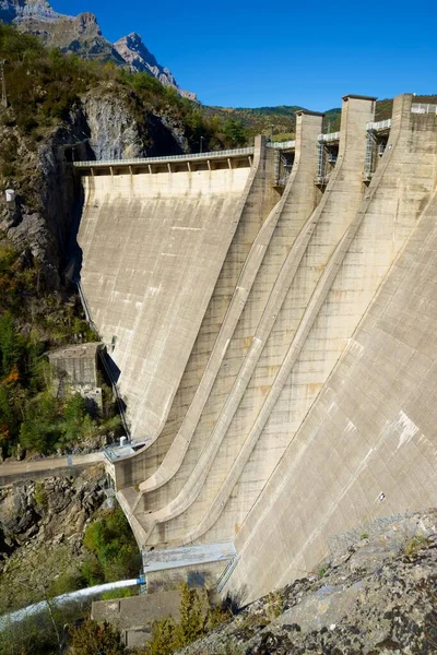 Bubal Dam Tena Valley Pyrenees Huesca Province Aragon Spain — Stock Photo, Image