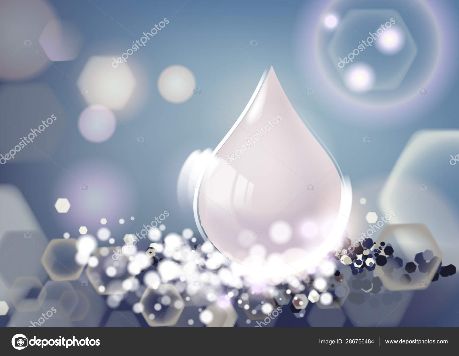 Abstract bright shine background with free place for text and object