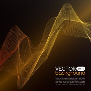 Soyut çizgi tasarımı. Soyut Arka Plan, Tasarımınız için Öğe