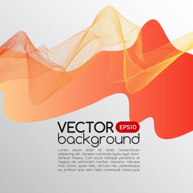 Soyut çizgi tasarımı. Soyut Arka Plan, Tasarımınız için Öğe