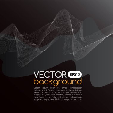 Soyut çizgi tasarımı. Soyut Arka Plan, Tasarımınız için Öğe